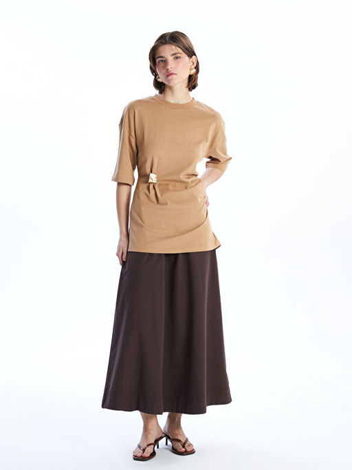 Bisiklet Yaka Kad?n Bluz