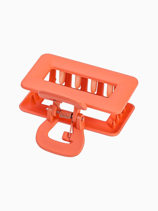 Цена за 11 шт. Крабик для волос «Призма», квадрат, 6.5 см, МИКС