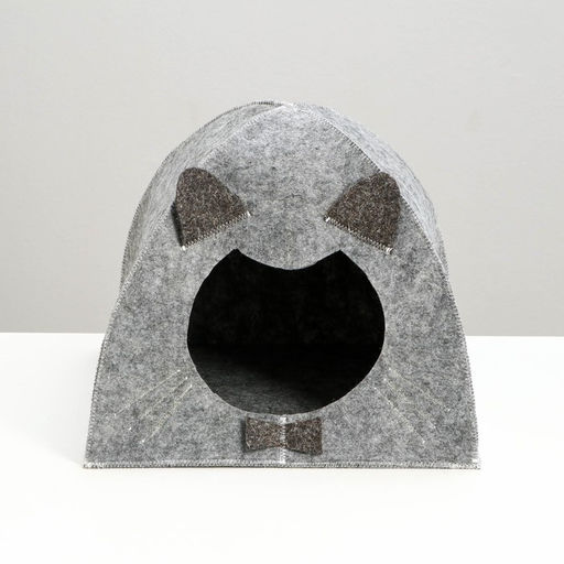 Домик для животных из войлока Ушастый, 40 х 40 х 40 см - Simaland фото 2