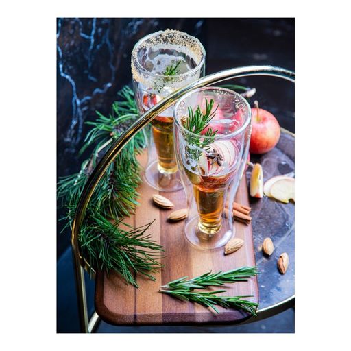 Бокал пивной Walmer Beer с двойными стенками, 0.39 л, цвет прозрачный  фото 8