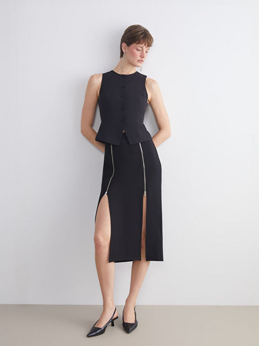 Dar Fit A Kesim Y?rtma?l? Etek