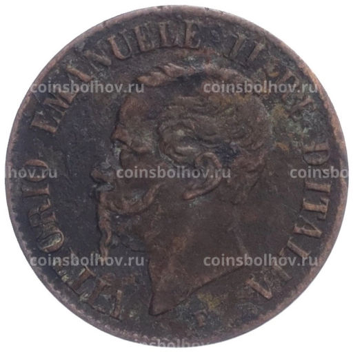 1 чентезимо 1861 года М Италия