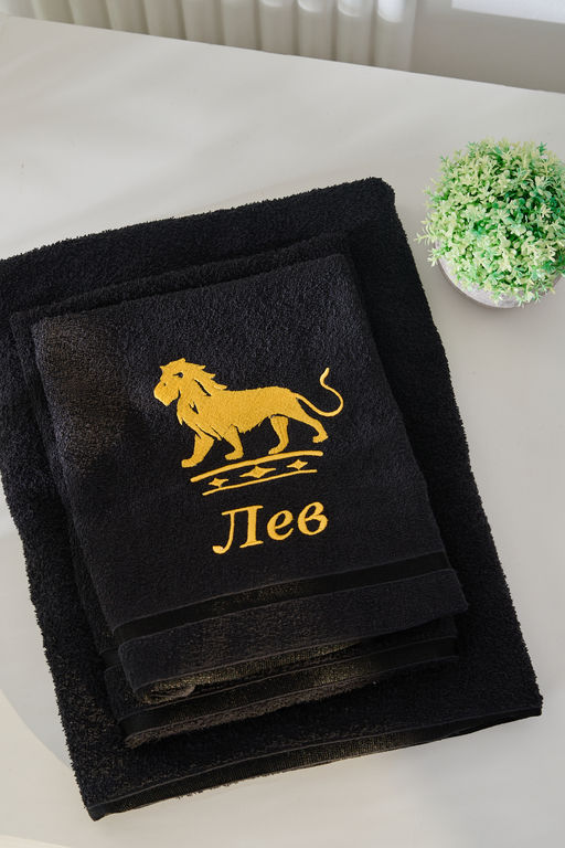 14418/10 Знаки зодиака полотенце махровое плотность 350гр