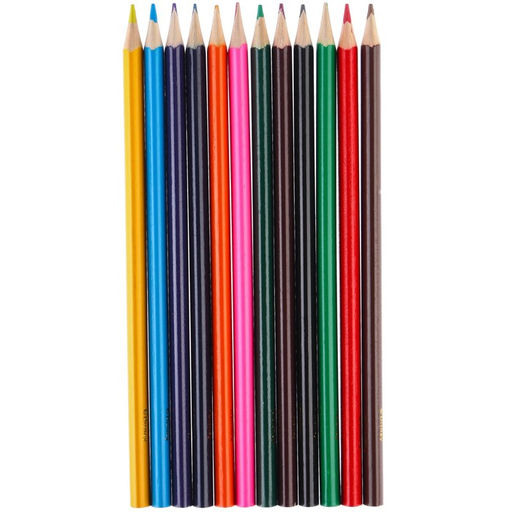 Карандаши 12 цветов Принцессы, заточенные, шестигранные, картонная упаковка, европодвес, Принцессы - Disney фото 4