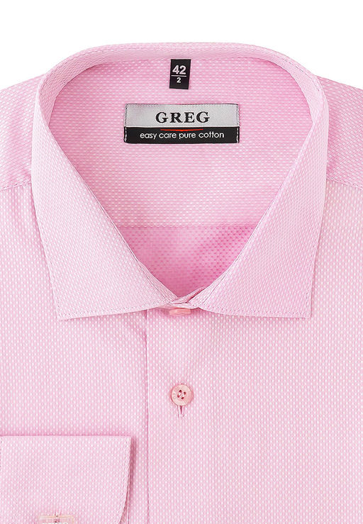 Сорочка мужская длинный рукав GREG 613/191/8137/Z_GB  фото 2