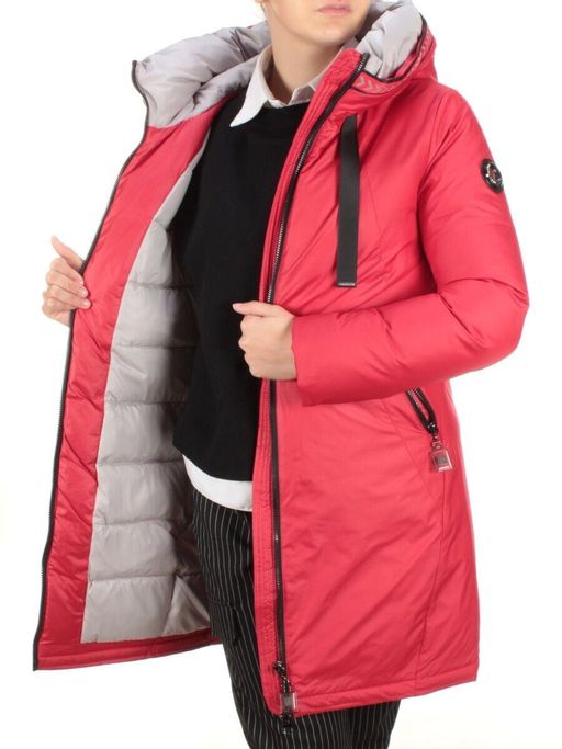 9903 RED Пальто зимнее женское AIGELIYA - Fashion фото 8