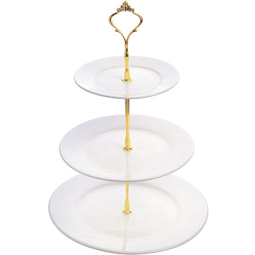60031 Конфетница 3ярус 15-20-25см фарфор LR (х8) - Mayer&boch фото 2