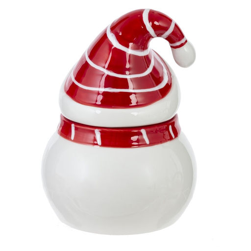 Емкость для сыпучих продуктов "Снеговик", 350 мл, L10 W10 H15 см