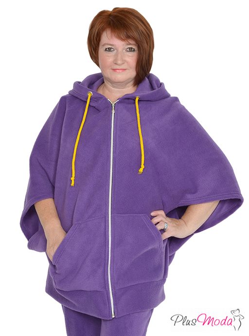 Толстовка Модель №949 размеры 44-84 - Plusmoda фото 2