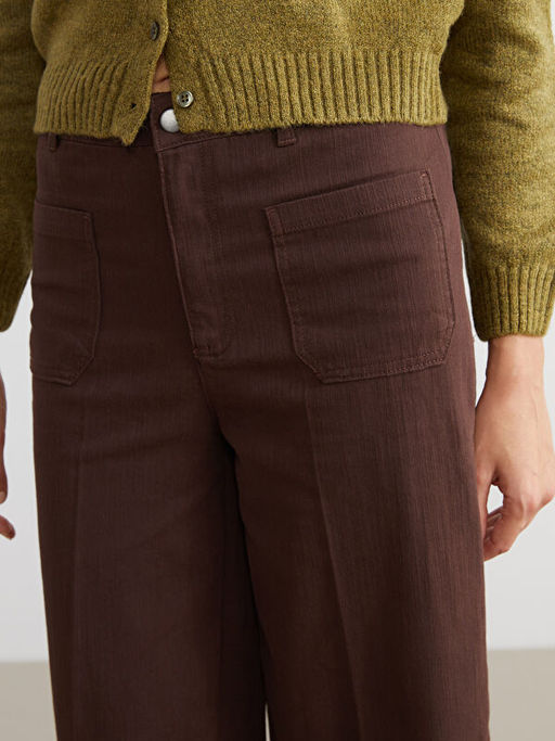 Wideleg Kad?n Jean Pantolon