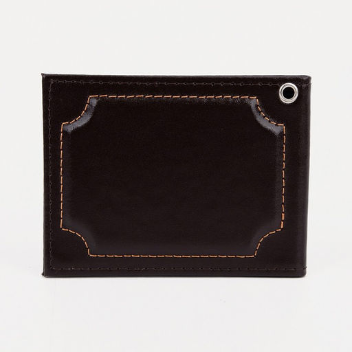 Обложка для удостоверения, цвет коричневый - Simaland фото 2