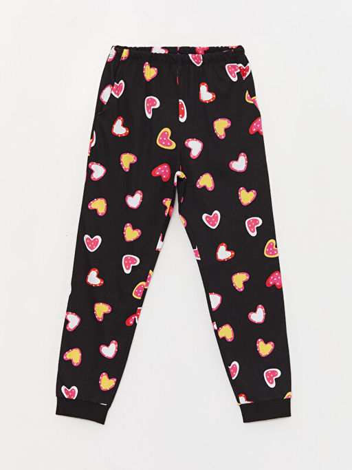 Beli Lastikli K?z ?ocuk Pijama Alt