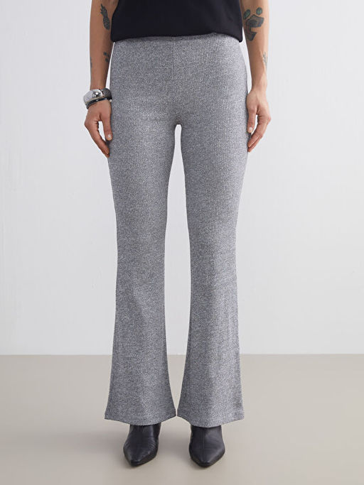 Beli Lastikli ?spanyol Pa?a Kad?n Pantolon