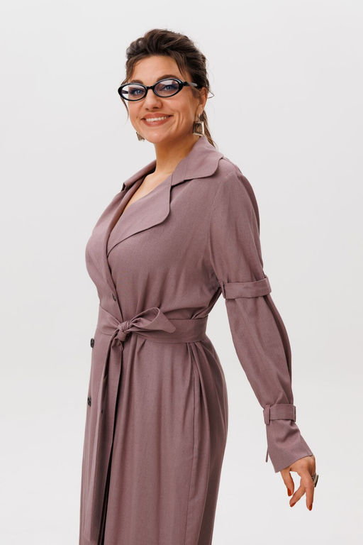 Платье ANELLI 1577 сушенная роза  фото 2