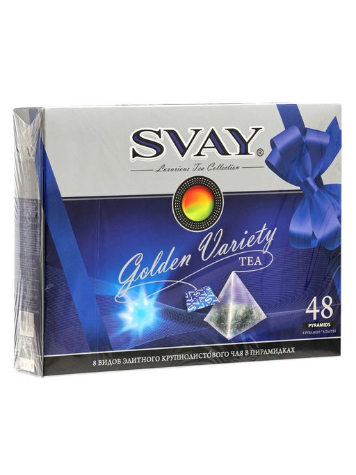Чай ассорти «SVAY. Red», 48 пирамидок