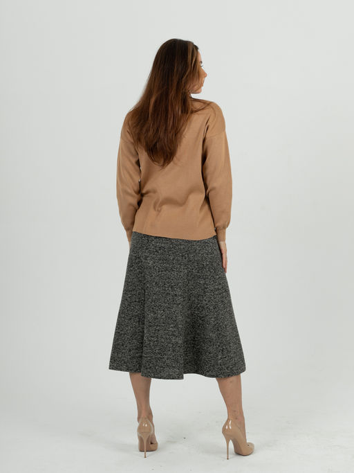 в составе ШЕРСТЬ Теплая юбка - Трика фото 5