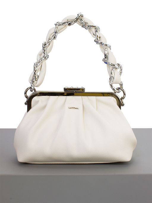 LACCOMA сумка Илария-ЛЦ802 белый эко кожа хлопок