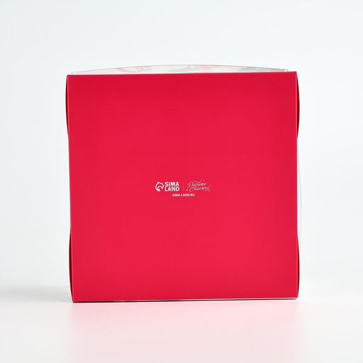 Цена за 5 шт. Коробка для капкейка 8 марта, 16?16?7.5 см