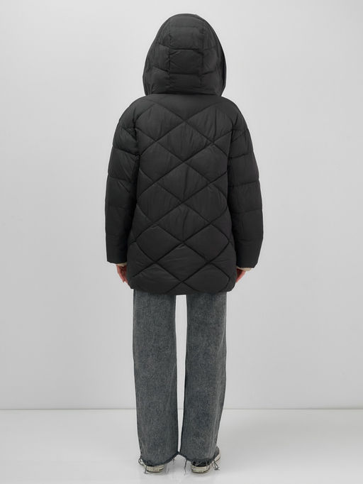 Куртка зимняя HaiLuoZi женская черная утеплитель 200 г/м² - Mtforce фото 15