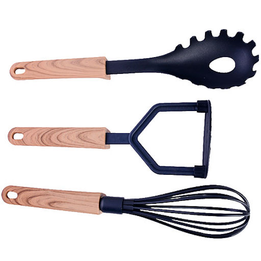 40496 Набор кухонных принадлежностей на подставке 7 пр нейлон MB (х6) - Mayer&boch фото 2