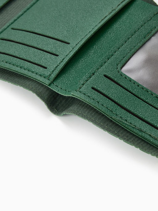 Кошелёк женский на кнопке, 11?1?10 см, комбинированный, жёлтый