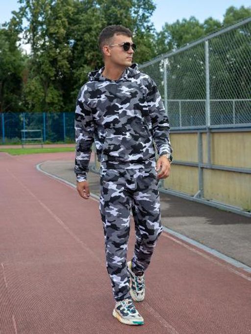 Мужской Спортивный костюм К010 хаки от Спортсоло - Sportsolo фото 2