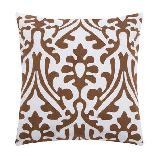 Наволочка декоративная 40х40 см, Monograms beige, 100% хлопок - Этель фото 2