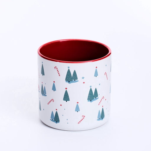 Кружка керамическая, новогодняя «Маленькая сказка», 380 мл
