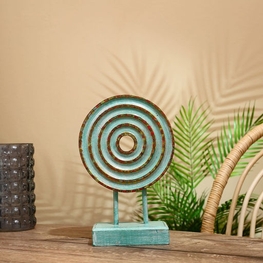 Декор интерьерный, 9×18×30 см, дерево албезия