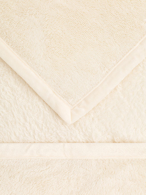 Плед плюшевый 150x200 молочный - Denastia фото 2