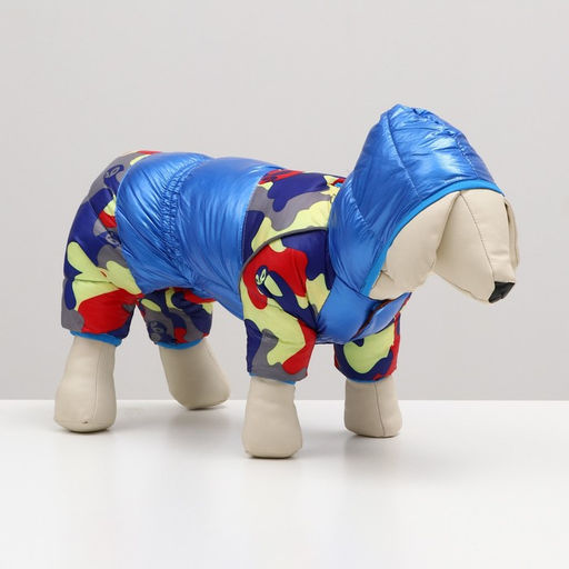 Комбинезон Волна с утяжкой, размер 10 (ДС 21 см, ОГ 34 см, ОШ 24 см), синий - Simaland фото 2