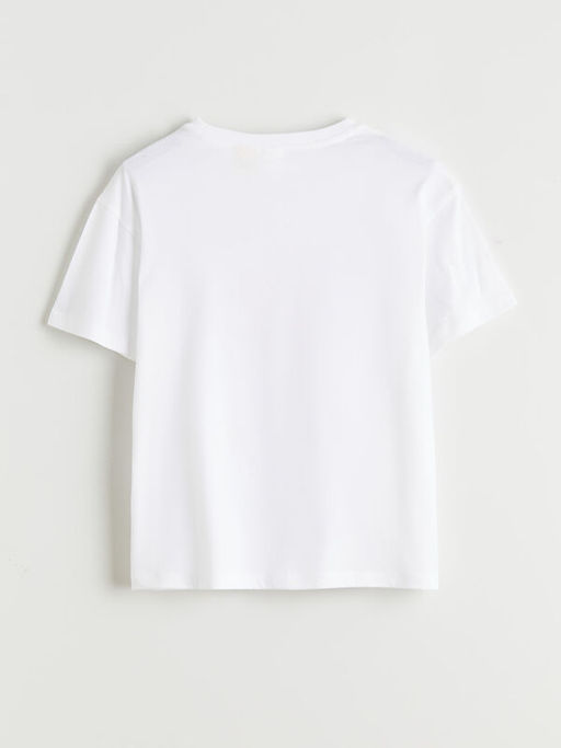 Stitch Bask?l? K?z ?ocuk Ti??rt