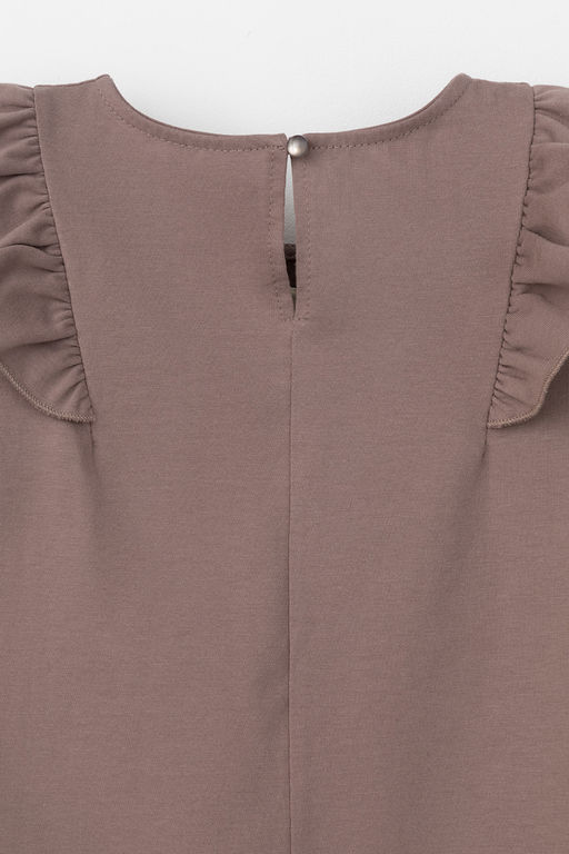 КР 5904/капучино к515 блузка (туника) для дев - Crockid фото 7
