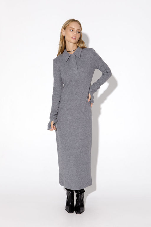 Платье Pirs 4944 серый  фото 6