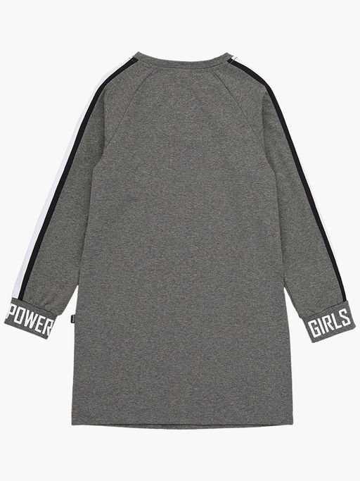 Платье с принтом из супрема UD 7420 граф меланж - Mini maxi фото 8