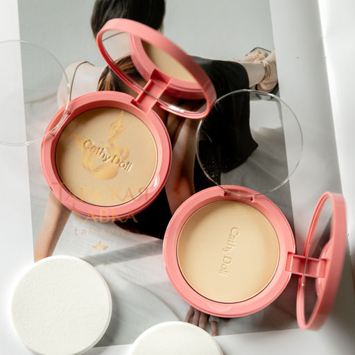 CC-Пудра Компактная Матирующая Speed White SPF40 Pa+++ (23 Натуральный Беж) CATHY DOLL, 12 гр