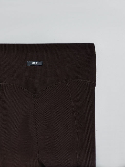 Леггинсы спортивные женские коричневые - Mark formelle фото 8