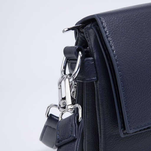 Сумка-мессенджер на молнии, цвет синий - Simaland фото 5