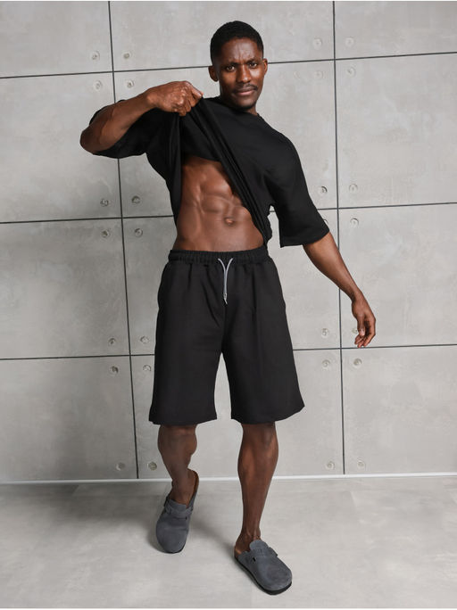 Костюм Мужской с Шортами Кармеланж - София фото 48