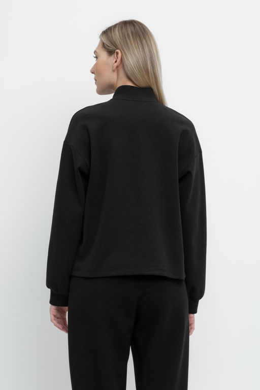 ЕВТ 3257/черный джемпер жен