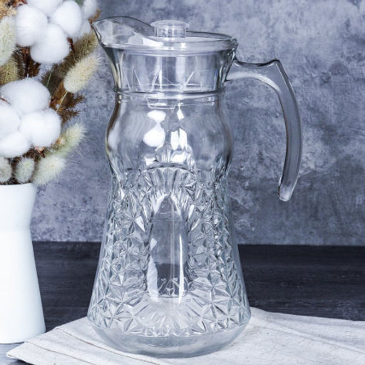 Кувшин 1800 мл с крышкой / J-136RSL /уп 12/ АКЦИЯ - Галеонтрейд фото 3