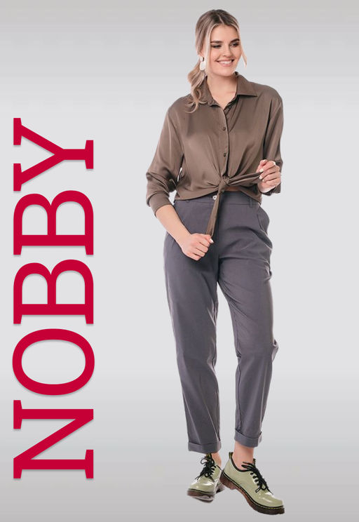 NOBBY, Женские брюки 9921-8 (серый)