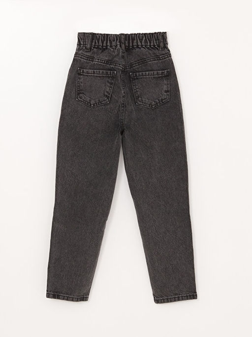 Beli Lastikli Basic K?z ?ocuk Jean Pantolon - Waikiki фото 2