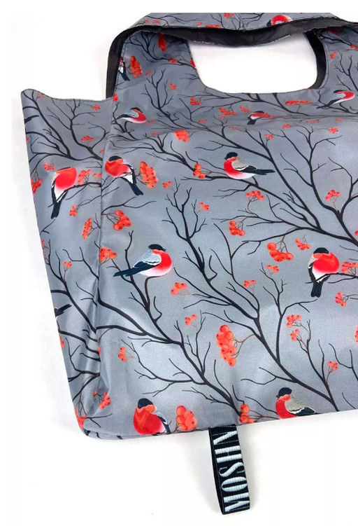 Сумка, Мод.11 Принт. Снегири - Moshna фото 2