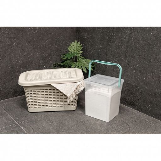 ВЕДРО ДЛЯ СТИРАЛЬНОГО ПОРОШКА 8Л (бесцветный) - Econova фото 2