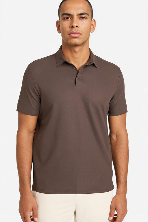Standart Fit Polo Yaka Sporcu K_sa Kollu Ti__rt - Defacto фото 5