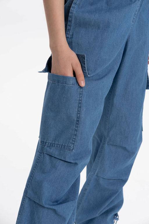 PELICAN, брюки для девочек, Джинс