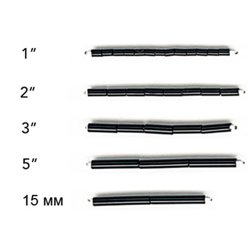 Бисер Чехия BUGLES 351-12001 3 6.8 мм 50 г