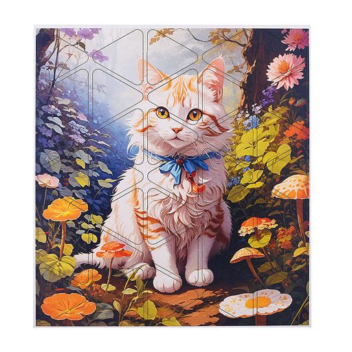 Пазл 35 "Котик" (Цветной)