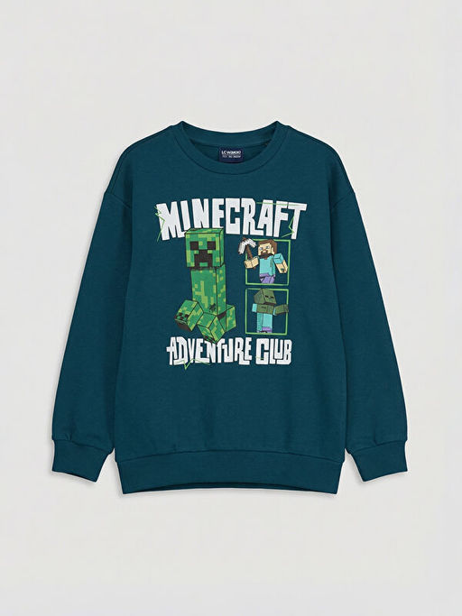 Minecraft Bask?l? Erkek ?ocuk E?ofman Tak?m?